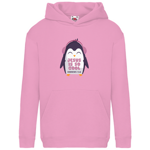 Kinder Hoodie jesus is so cool hebrews 13:8