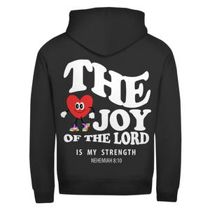 Zipper Hoodie the joy of the lord nehemiah 8:10