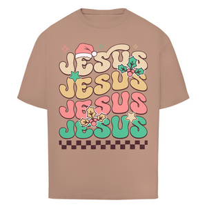 Oversize T-Shirt jesus weihnachtsmotiv