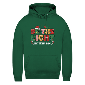 Damen Hoodie be the light matthew 5:14