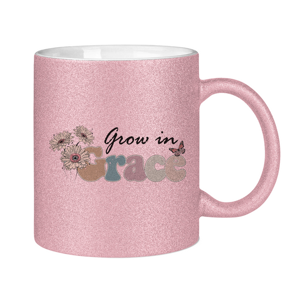 Glitzertasse grow in grace