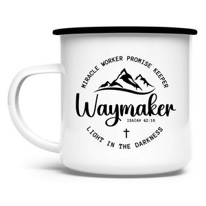 Emaille Tasse waymaker isaiah 42:16