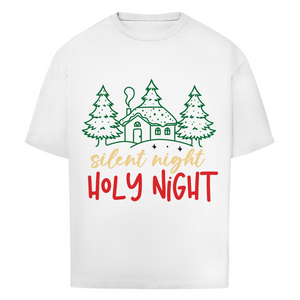 Oversize T-Shirt silent night holy night
