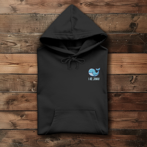Damen Hoodie i ate jonah