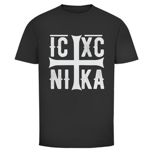 Herren T-Shirt ICXC NIKA orthodox griechisch