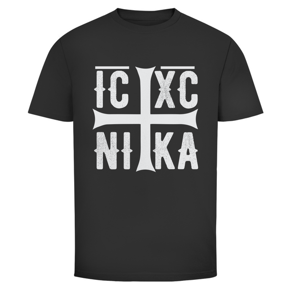 Herren T-Shirt ICXC NIKA orthodox griechisch