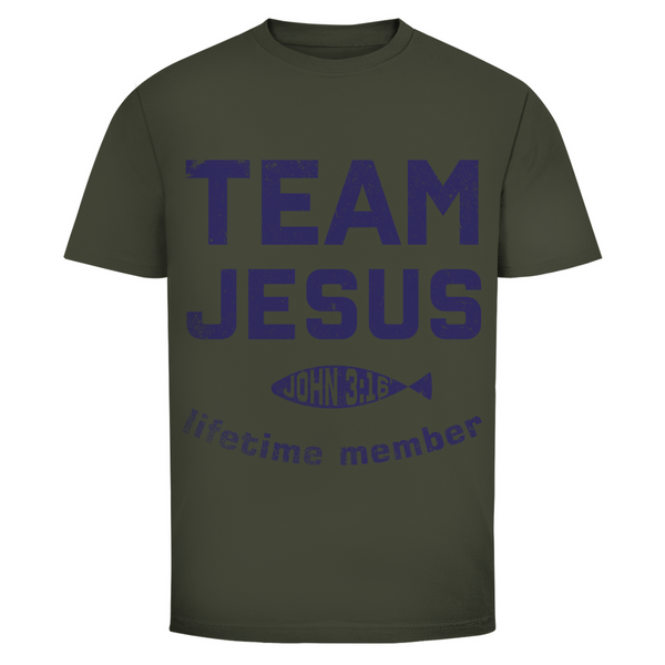 Herren T-Shirt team jesus john 3:16