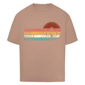 Oversize T-Shirt jesus has your back