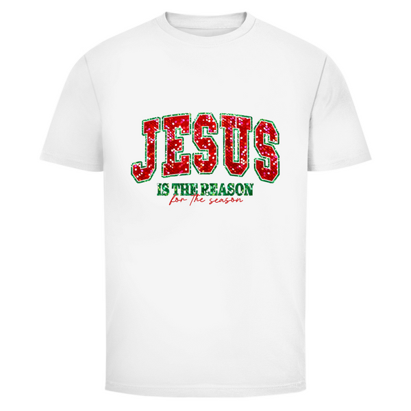 Herren T-Shirt jesus is the reason for the season