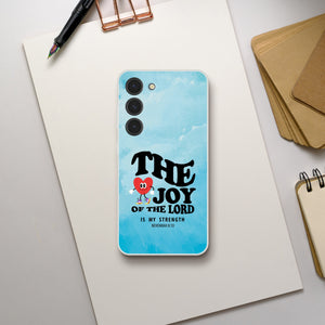 the joy of he lord nehemiah 8:10 Samsung-Hülle