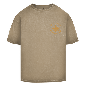 Oversize Washed T-Shirt ICXC NIKA orthodox griechisch