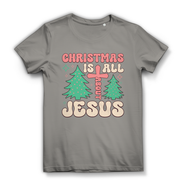 Damen Bio T-Shirt christmas is all about jesus