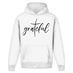 Oversize Hoodie Ohne Kordel grateful