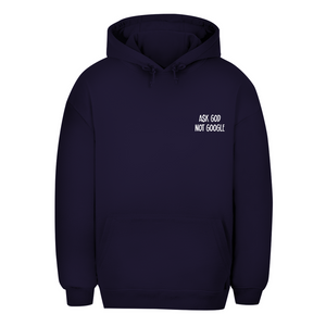 Unisex Oversize Hoodie ask god not google