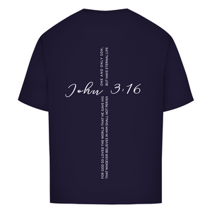 Oversize T-Shirt for god so loved the world john 3:16