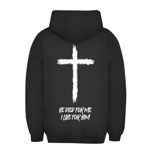 Unisex Oversize Hoodie he died for me i live for him