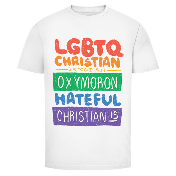 Herren T-Shirt lgbtq christian