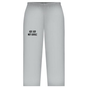 Oversize Sweatpants ask god not google