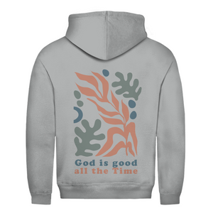Herren Hoodie god is good all the time