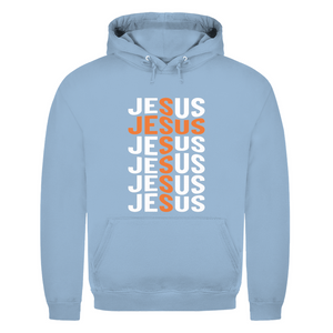 Herren Hoodie jesus kreuz