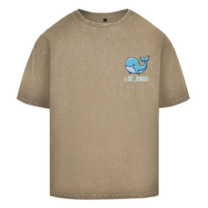 Oversize Washed T-Shirt i ate jonah