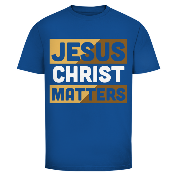 Herren T-Shirt jesus christ matters