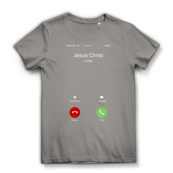 Damen Bio T-Shirt jesus christ is calling