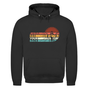 Herren Hoodie jesus has your back