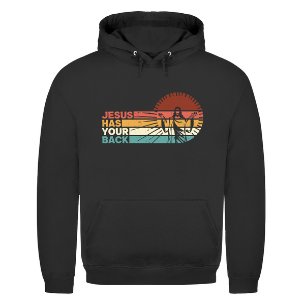 Herren Hoodie jesus has your back