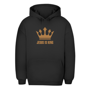 Unisex Oversize Hoodie jesus is king krone