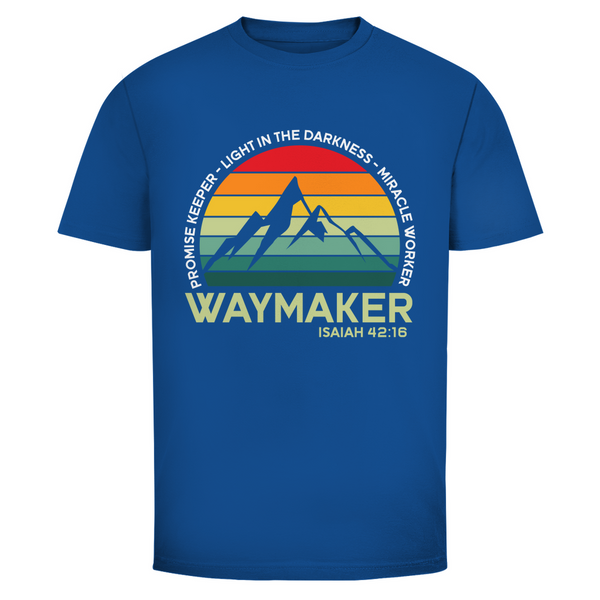 Herren T-Shirt waymaker isaiah 42:16