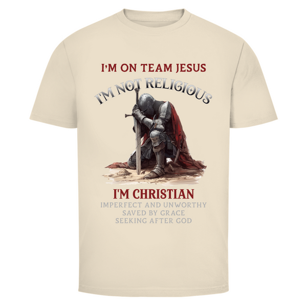 Herren T-Shirt i am christian