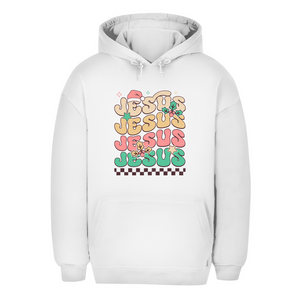 Unisex Oversize Hoodie jesus weihnachtsmotiv