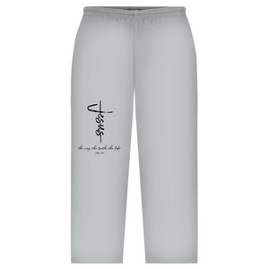 Oversize Sweatpants the way the truth the life john 14:6
