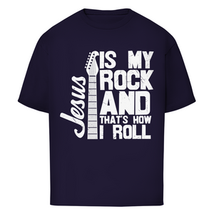 Oversize T-Shirt jesus is my rock guitarist