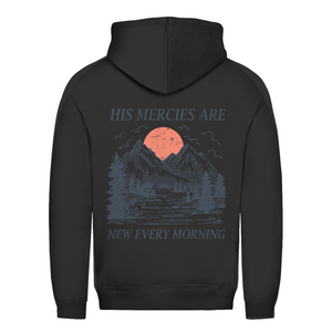 Damen Hoodie his marcies are new every morning