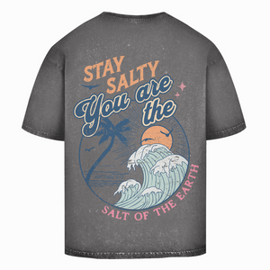 Oversize Washed T-Shirt stay salty