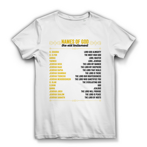 Damen  Bio T-Shirt names of god