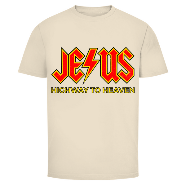 Herren T-Shirt jesus highway to heaven