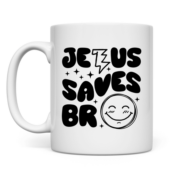 Tasse jesus saves bro