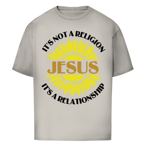Oversize T-Shirt jesus its a repationship