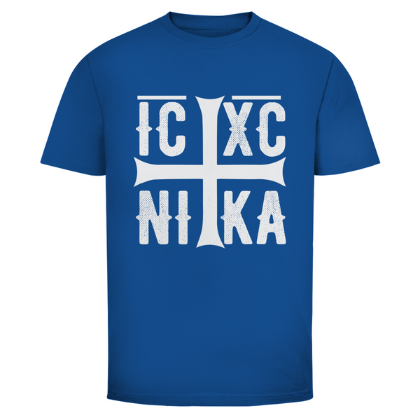 Herren T-Shirt ICXC NIKA orthodox griechisch