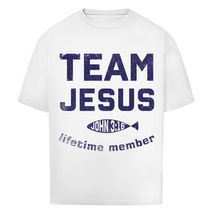 Oversize T-Shirt team jesus john 3:16