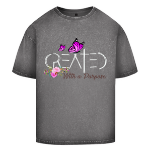 Oversize Washed T-Shirt created with a purpose
