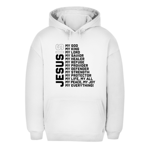 Unisex Oversize Hoodie jesus is my god