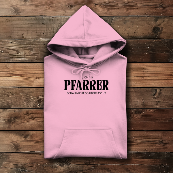 Damen Hoodie ich bin pfarrer