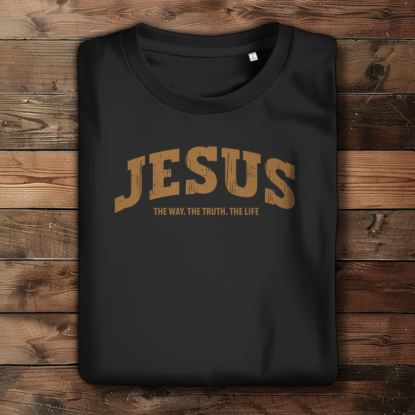 Damen  Bio T-Shirt jesus the way the truth the life