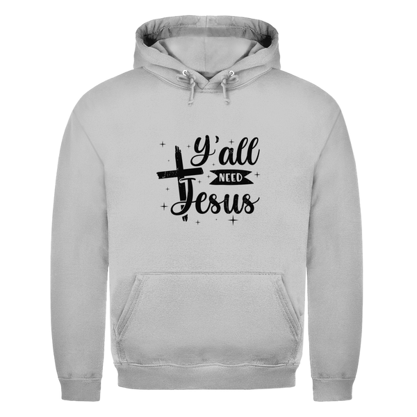 Herren Hoodie all you need jesus