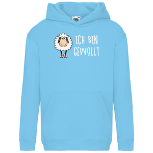 Kinder Hoodie ich bin gewollt