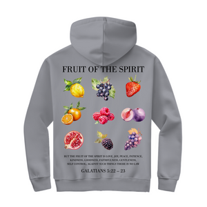 Herren Zipper Hoodie fruit of the spirit galatians 5:22-23